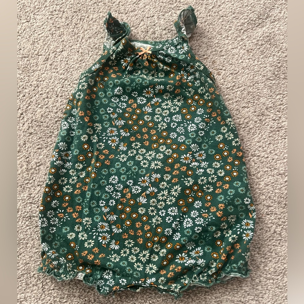Carter's Baby Girl Floral Romper - 6M